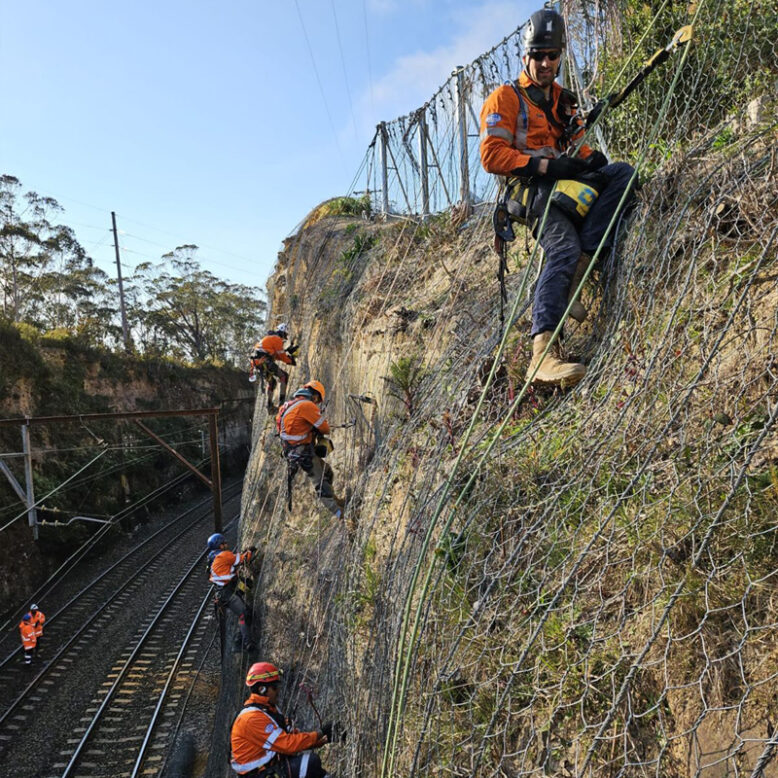 Geotechnical Rope Access
