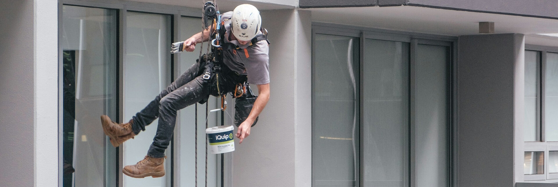 High-Rise Rope Access Painting