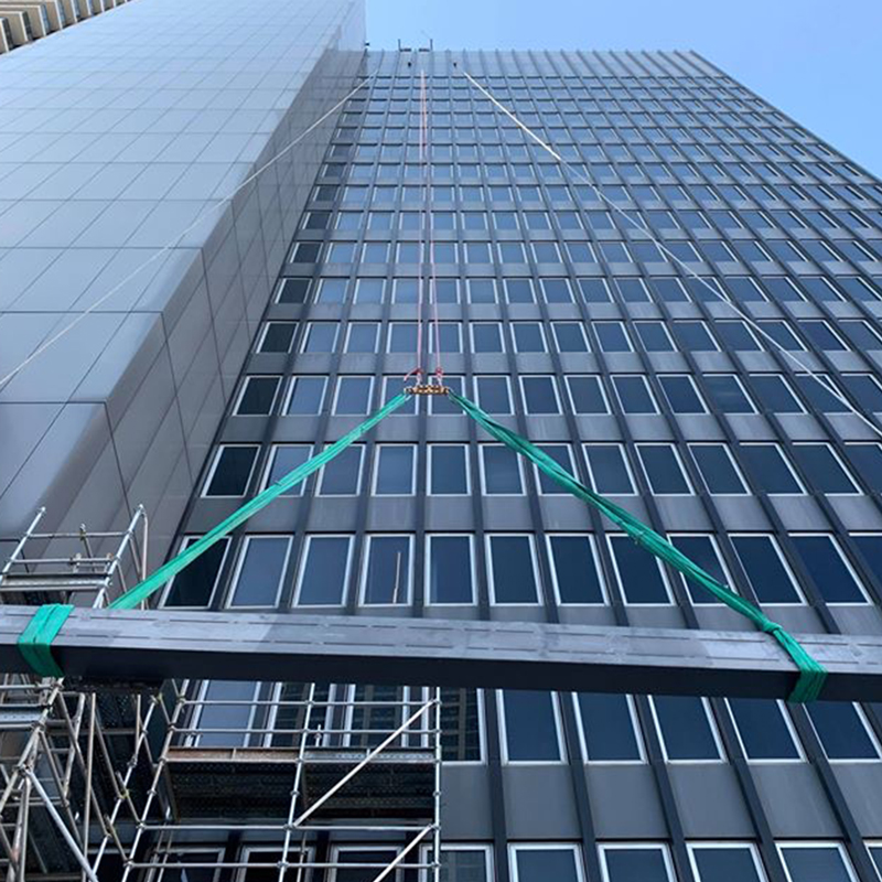 High-Rise Sign Installation